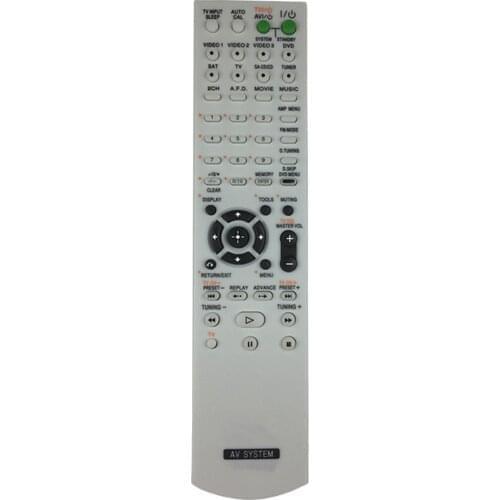 New Remote Control For SONY STR-DH500 STR-DV10 STR-K1600 STR-DG710 STR-DG720 Home Theater Receiver