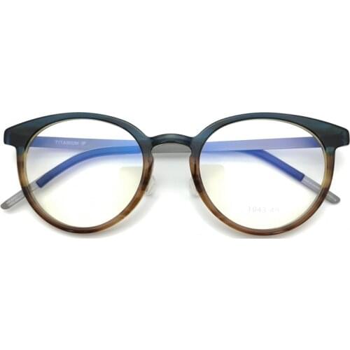 2021 Denmark Brand Eyeglasses Pure Titanium Optical Prescription Glasses Frame 1043 Retro Round Ultralight For Men Women Eyewear