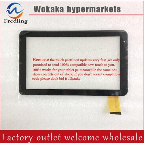 New For 10.1" inch Wolder MiTab Roma Tablet touch screen digitizer Touch panel Sensor Glass Replacement Free Shipping