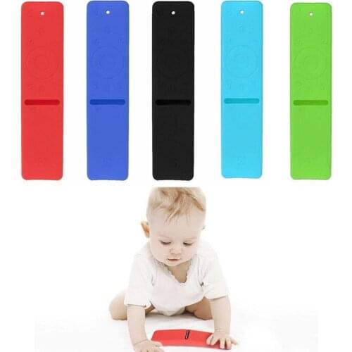 Silicone Protective Cover Case For Samsung Voice UA65KS9800 Control TV Smart UA55KU6300J Remote Version