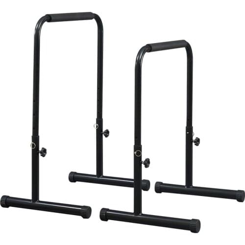 Stable multi-functional split parallel bar with connecting rod, adjustable height pull-up horizontal bar, household easy storage