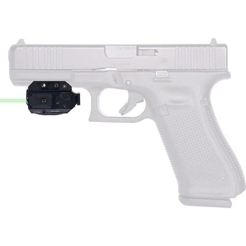 Tactical Combo Weapon Gun Flashlight + Green Laser Sight for Pistol Rifle Self Defense Hunting with Picatinny Rail