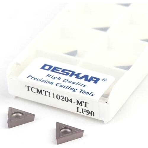 TCMT110204 MT LF90 High quality cermet material Turning inserts CNC metal lathe tools Carbide inserts Suitable for steel cutting