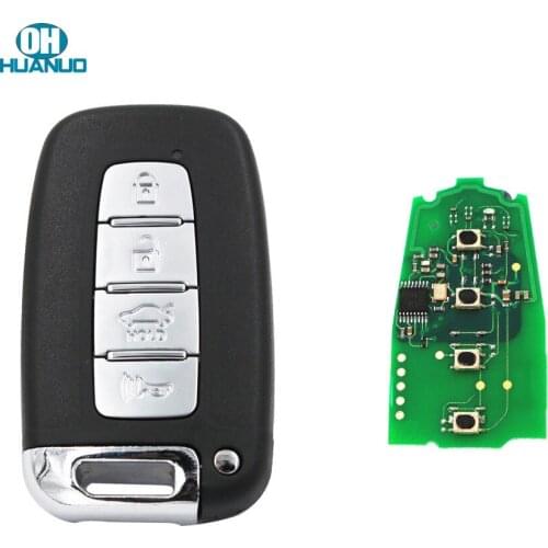 4 Buttons Keyless Entry Smart Remote key Fob For Hyundai IX35 433MHz with ID46 Chip