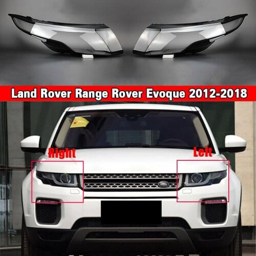 Car Headlamp Lens Replacement Auto Shell For Land Rover Range Rover Evoque 2012-2018 Lampshade Lampcover Bright Lamp Shade