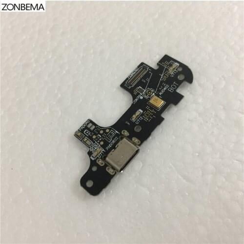 ZONBEMA 10pcs/lot New Micro Dock Port Connector Board For Asus Zenfone 3 Deluxe ZS550KL USB Charging Port Flex Ribbon Cable