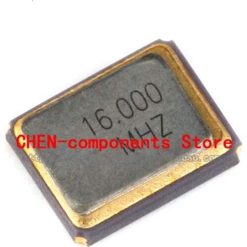 10pcs 3225 SMD passive crystal oscillator 16MHz 10ppm 9Pf