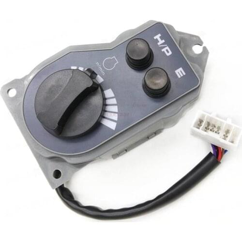 Excavator accessories For HITACHI ZX EX200/210/220/300-5 Throttle knob Throttle refueling switch