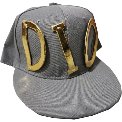2021 Jojos Bizarre Adventure Dio Brando Baseball Cap Hat Cosplay Daily Wear Punk