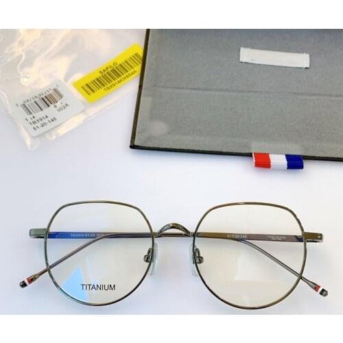 Brand Designer Eyeglasses Round tbx914 Optical Titanium Ultralight blue light Frame Men Women Glasses Myopia Prescription Gafas