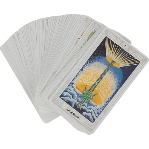 Egyptian Myth Divination Aleister Crowley Thoth Tarot Pocket Guidebook 78 Cards