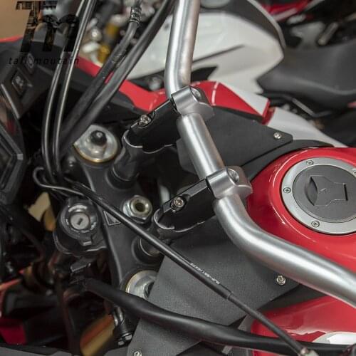 CRF 1000 L Handlebar Riser Up Backs Moves Higher Extend Clamp Mount Bracket Kit For Honda CRF1000L Africa Twin ABS DCT 2016-2017