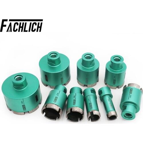 1pc Dia 20-75mm Welded Diamond Drilling Core Bits Wet Drill Bits Hole Saw For Drilling Marble granite 5/8-11 thread