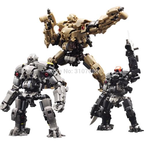 RIHIO MM003 Transformation V-Link Mecha Series Insect Cutting Machine Assembled mech Robot Toys