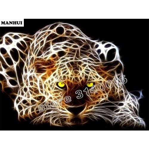 Diamond embroidery kits diy 5d diamond painting animals mosaic pattern picture of rhinestones crystals leopard BFC083
