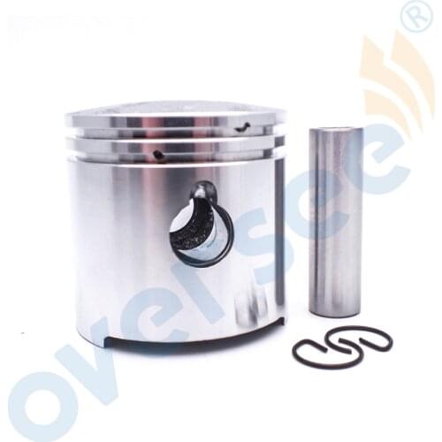 OVERSEE 369-00001 Piston Set STD Size For Tohatsu M5 5HP Outboard Engine Motor Parts 369-00001-0 Hanghai 6HP