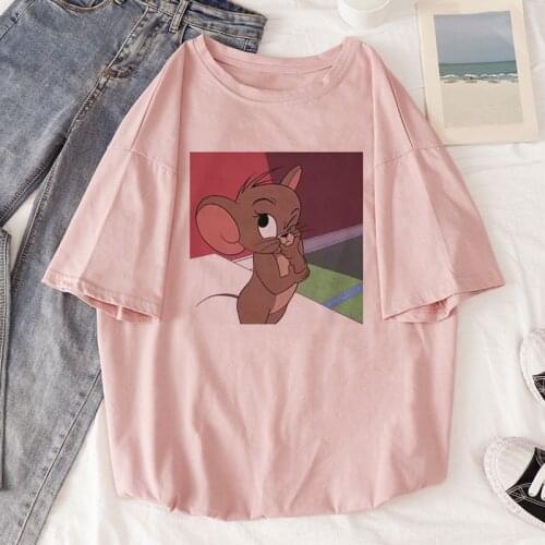 New Sexy Fascinating Mouse shirt women Sistin Harajuku Ulzzang Tumblr Kawaii Femme shein Casual Tops Friends Tops blouse women