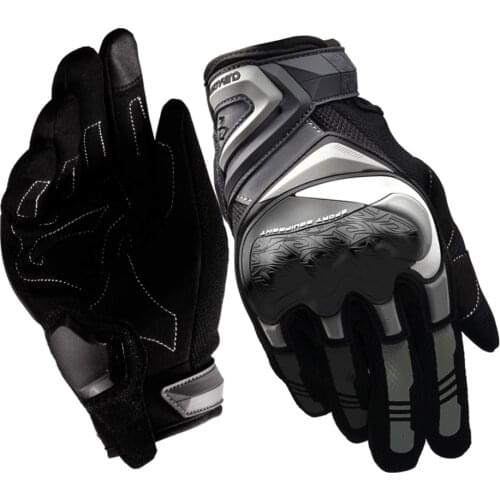 1 Pair Motorcycle Gloves Touch Screen Breathable Cycling M/L/XL Sport Motorbike Bike Hand Protector Full Finger Gloves