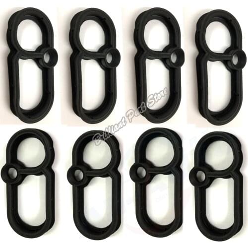 8pcs Left Right Spark Ignition Gasket Fit For Range Over Sport Discovery 5.0L Supercharged 2010-2018
