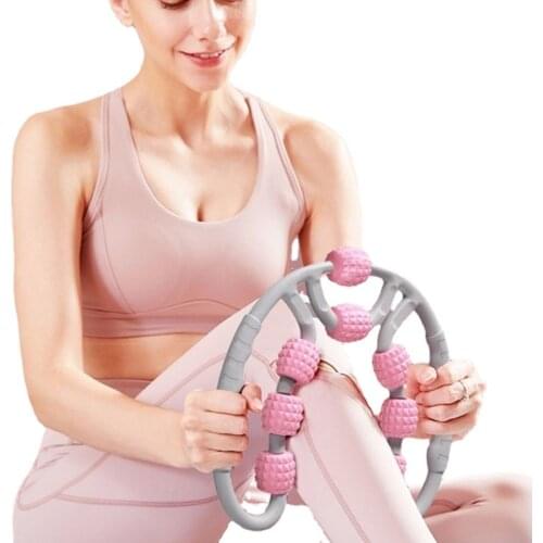 Wheel Floating Massage Roller Arm Leg Neck Muscle Roller Tissue Fitness Gym Block Yoga Pilates Sports Foam Roller Massage Ball