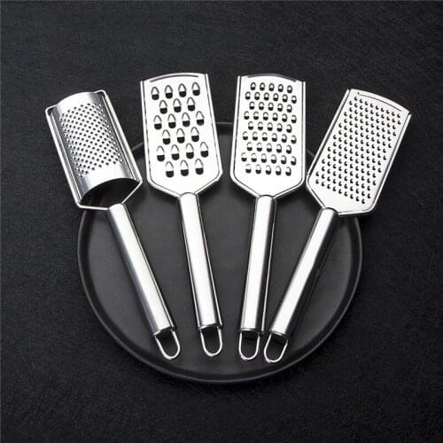 Hand Held Grater Stainless Steel Cheese Grinder,Multi-purpose Kitchen Food Grater for Vegetable,Fruit,Chocolate