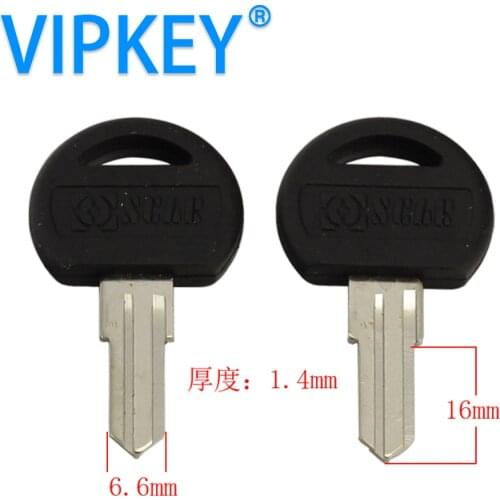 A102 Glue thick boss table right double groove blank key A101 left groove keys