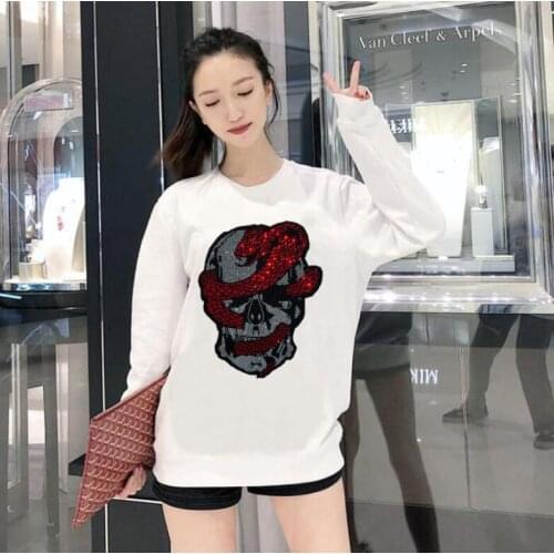 Womans Rhinestones Colors Hoodies Sweatshirts Female 2021 Diamond stone Warm Hoodies Lady Autumn Fashion Streetwear Tops Women