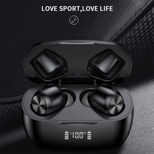 50pcs lot T9 TWS Bluetooth 5.0 Earphones Charging Box Wireless Headphone HD Stereo Waterproof Earbuds Sports Headsets