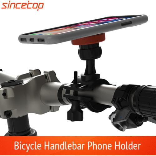 Quick mount Bicycle Phone Holder For iPhone Samsung Universal Mobile Cell Phone Holder Bike Handlebar Clip Stand GPS Bracket