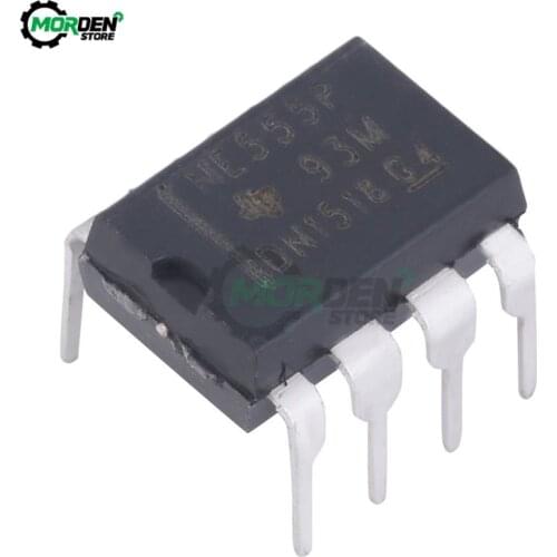 10Pcs /Lot NE555 NE555P NE555N PRECISION Timers DIP-8 IC Chip