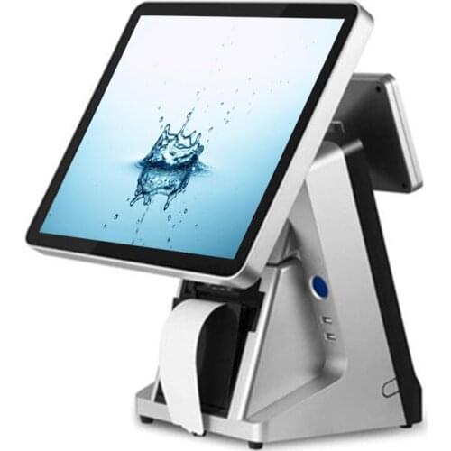 ComPosxb 15 inch touch pos terminal built in 80mm prineter pos all in one with customer display