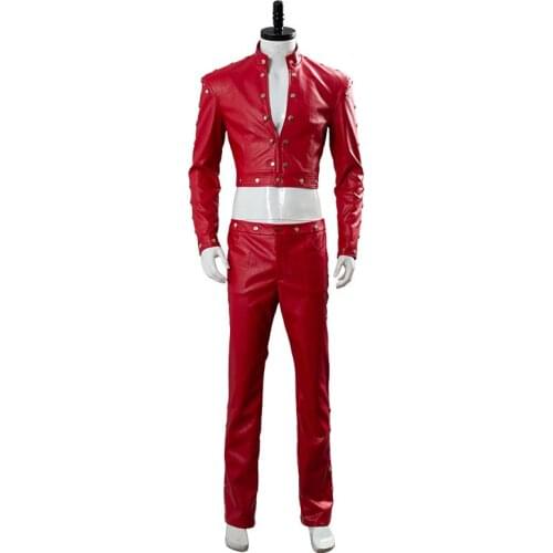 2019 The Seven Deadly Sins Ban cos Leather suit Cosplay Costume Halloween costume