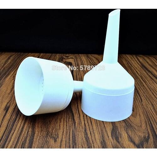 4pcs 55mm Chemistry Laboratory plastic detachable filter funnel Made from high quality PP material buchner funnel