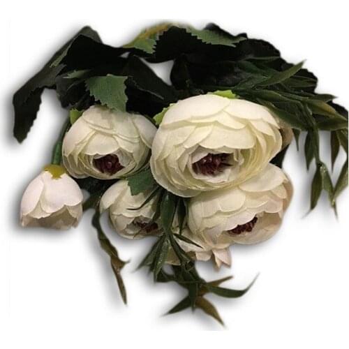 Fast Beads Bright Color Peony flower decoration artificial flower искусственный цветок