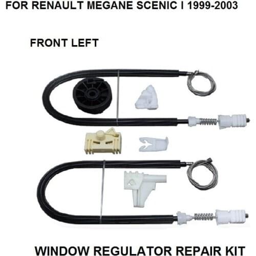 FOR RENAULT SCENIC I ELECTRIC WINDOW REGULATOR REPAIR KIT FRONT LEFT 1999-2003