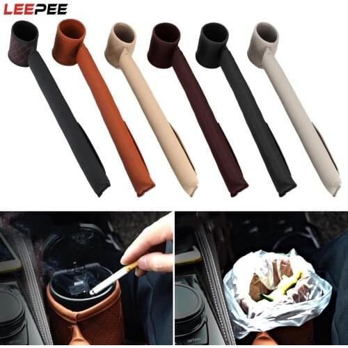 LEEPEE Car Seat Gap Filler Pockets Phone Card Holder Storage Box PU Auto Seats Leak Stop Pad Multifuntion Soft Padding