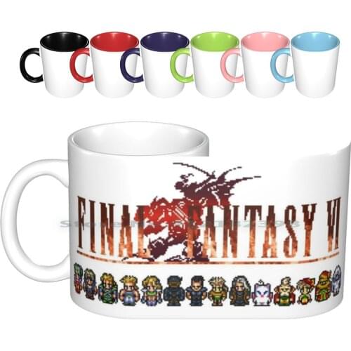The Best Fantasy Ceramic Mugs Coffee Cups Milk Tea Mug Final Fantasy Rpg Final Fantasy 6 Final Fantasy Vi Snes 16 Bit