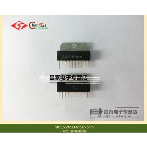 Module TA7222 TA7222AP SIL-10 Original authentic and new Free Shipping