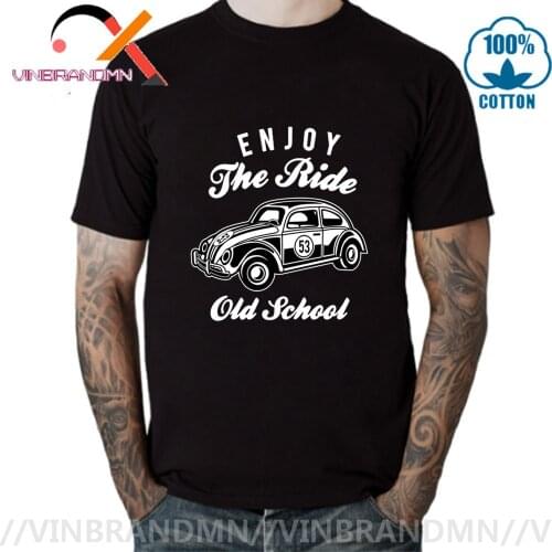 Newest Classic 100% Cotton Design Herbie 53 T-shirt mens Fashion Bug Cars T Shirt Car Cool Casual Pride Tshirt Quality Clothing