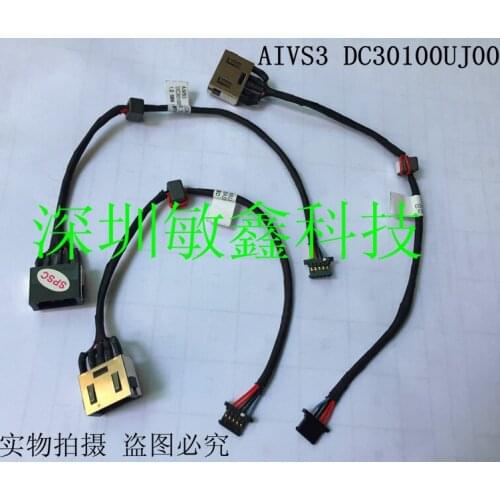DC Power Jack with cable For Lenovo U31-70 E31-70 AIVS3 laptop DC-IN Flex Cable