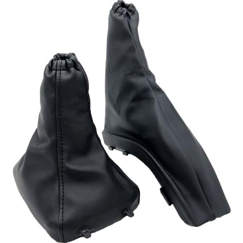 Car Handbrake Gaitor Shift Gear Knob Anti Slip Parking Hand Brake Boot Grips for Vauxhall Opel Astra II G Zafira A 1998-2010