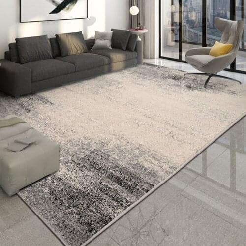 Nordic Gray Carpets For Living Room Thick Bedroom Rug Modern Cold Design Floor Mat Home Decor Sofa Coffee Table Rugs And Carpets