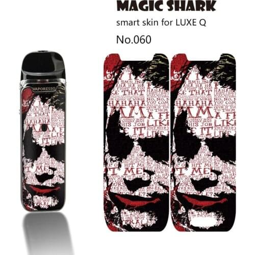 Stereo 3M Matte Cute Bear Joker Weave Skull PVC Film Tape for Vaporesso Luxe Q Sticker Case Cover for Luxe Q