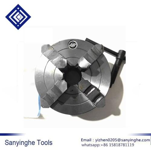 High quality sanyinghe 1 pcs Mini lathe accessories lathe chuck four-jaw chuck for lathe machine (80/100)