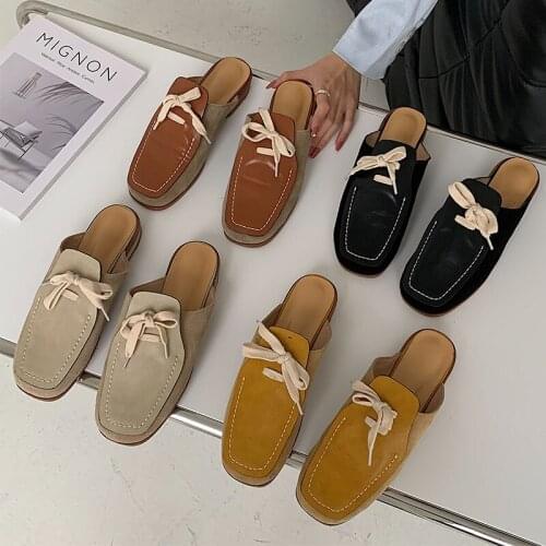 2021 In The Spring Designer Outdoorshoes Woman Mules Platform Slippers Sandalias De Verano Para Mujer Zapatos De Mujer Calzado