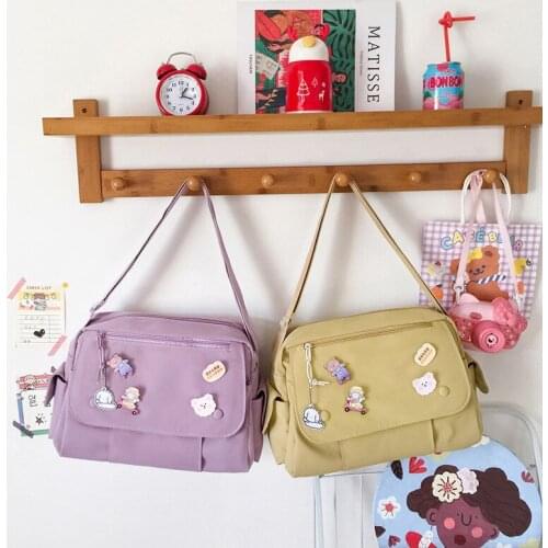 2021 Women Bags Fashion Nylon Shoulde Bags for Women Classical New Women Messenger Bags Teenager Girls Women Tote Bags