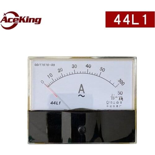 44l1 50 / 1A pointer AC ammeter overload ammeter 300A AC 50A overload 6 times shockproof