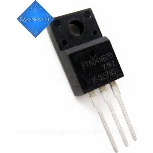 5pcs/lot FTA04N60D 4N60 TO-220F 600V 4A new original In Stock
