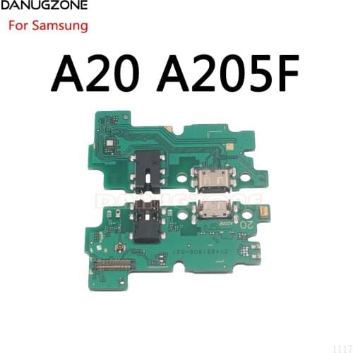 30PCS/Lot For Samsung A30 A20 A205F A10 A40 A50 A60 A70 A80 A90 USB Charging Dock Socket Jack Connector Charge Board Flex Cable