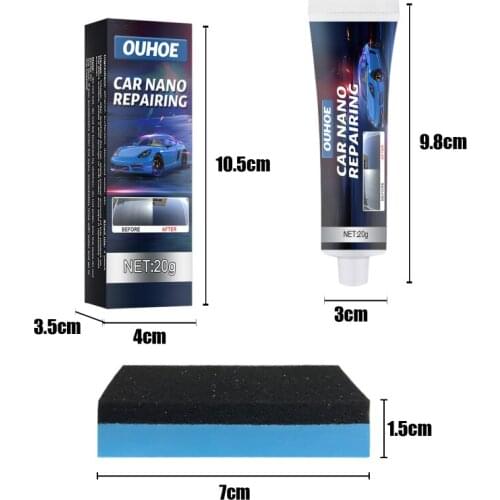 Car Compound Wax Paint Paste Set Scratch Paint Care Automobile Coating Wax Anti-scratch Coating Liquid Wax Car Accessories 20g